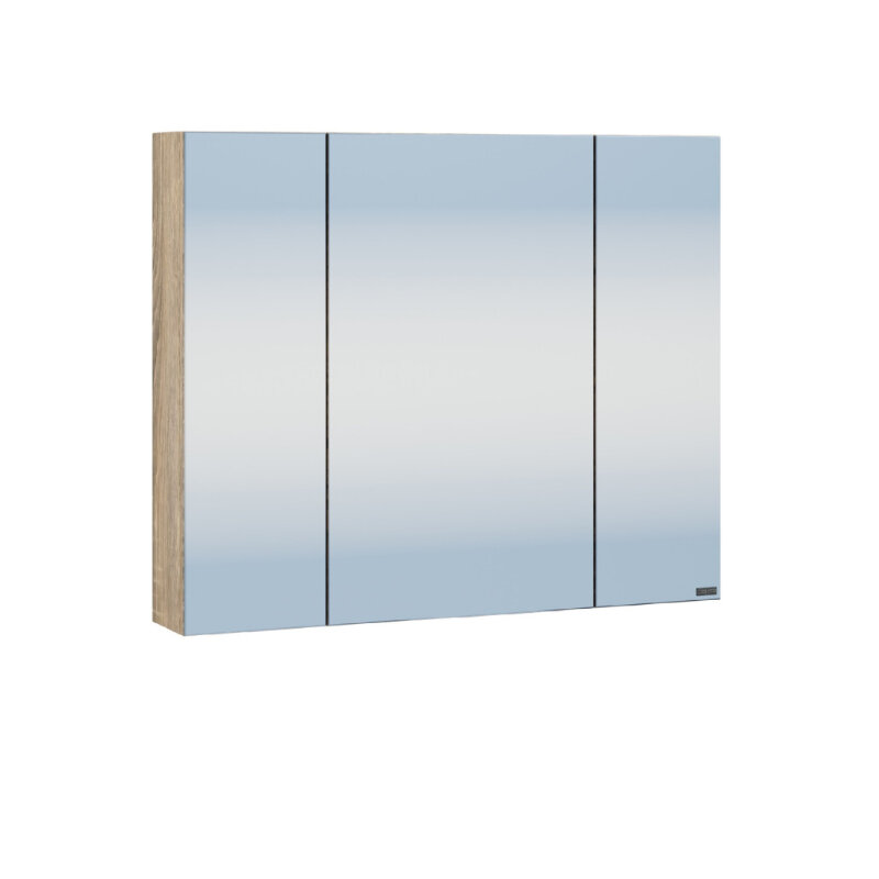 Изображение товара Зеркальный шкаф Санта Марс 700417, 80 см, янтарное дерево, подвесной