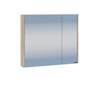 Изображение товара Зеркальный шкаф Санта Сатурн 700372, 70 см, цвет дуб австрийский