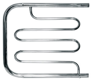 Изображение товара Полотенцесушитель водяной Ника Econ ПМ-2 с полкой, высота 60 см, ширина 50 см