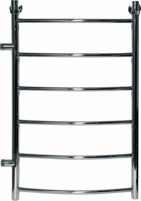 Изображение товара Полотенцесушитель водяной Ника Arc ЛД 80х60 см хром нержавеющая сталь