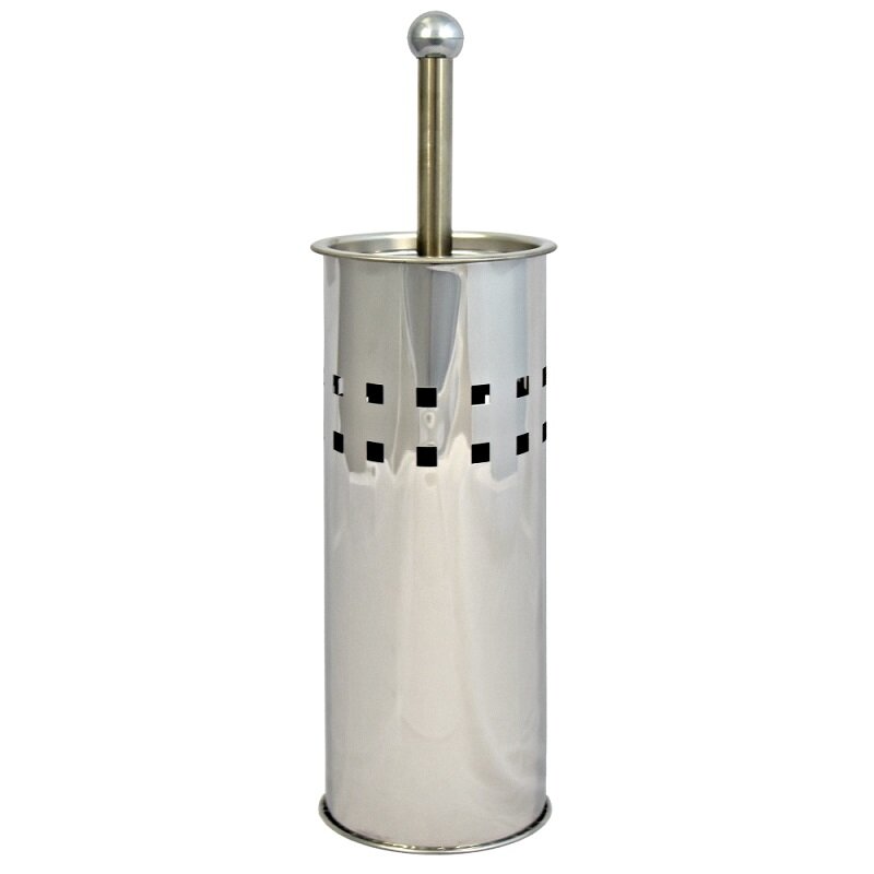 Изображение товара Ершик для унитаза напольный Solinne 1090С, 2522.060, цвет хром