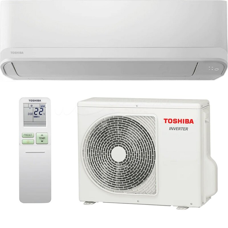 Изображение товара Кондиционер Toshiba Seiya RAS-18CKVG-E мульти-сплит инвертор 50 м2 белый