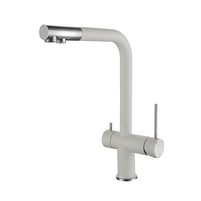 Изображение товара Современный кухонный смеситель Rivelato Lugano 1523513 с подключением к фильтру хром