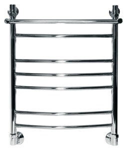 Изображение товара Полотенцесушитель водяной Ника Arc ЛД (г2) ВП, высота 63 см, ширина 66 см, с полкой