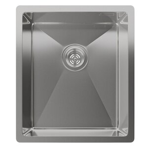 Изображение товара Кухонная мойка Rivelato Rinox 3844 UN, 38 x 44 см, цвет нержавеющая сталь