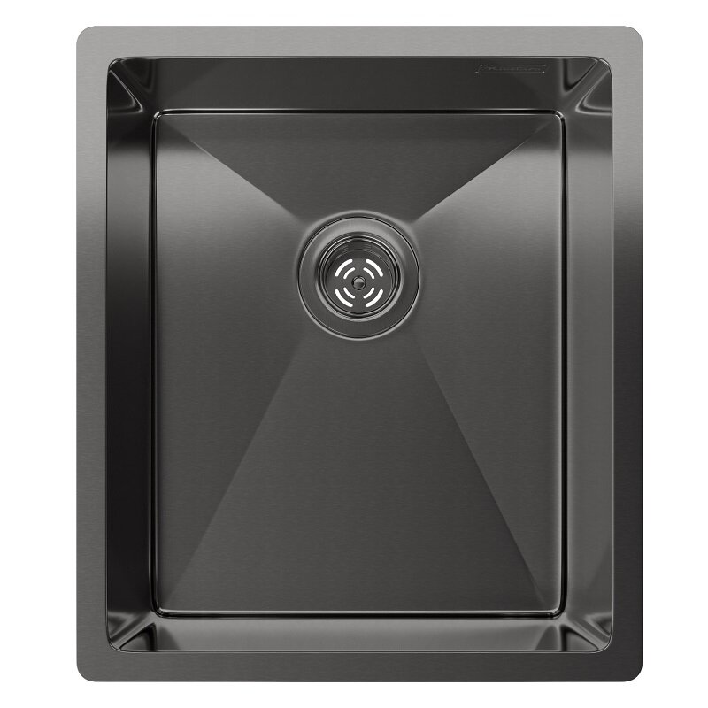 Изображение товара Кухонная мойка Rivelato Rinox 3844 UN PVD black, 38 x 44 см Изображение товара Кухонная мойка Rivelato Rinox 3844 UN PVD black, 38 x 44 см