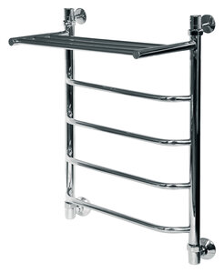 Изображение товара Полотенцесушитель водяной Ника Trapezium ЛТ ВП с полкой, 60 x 50 см