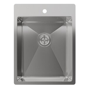 Изображение товара Кухонная мойка Rivelato Rinox 3850, 38 x 50 см, цвет нержавеющая сталь
