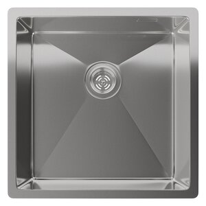 Изображение товара Кухонная мойка Rivelato Rinox 4444 UN из нержавеющей стали 44х44 см