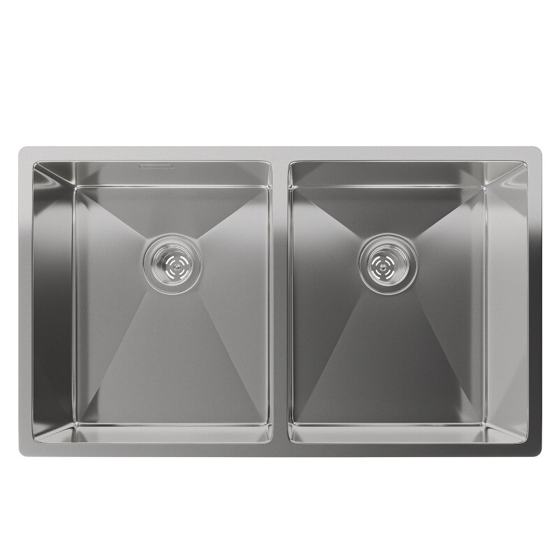 Изображение товара Кухонная мойка Rivelato Rinox 7444 U2, 74 x 44 см, цвет нержавеющая сталь
