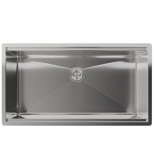 Изображение товара Кухонная мойка Rivelato Rinox 8044 UN из нержавеющей стали 80x44 см