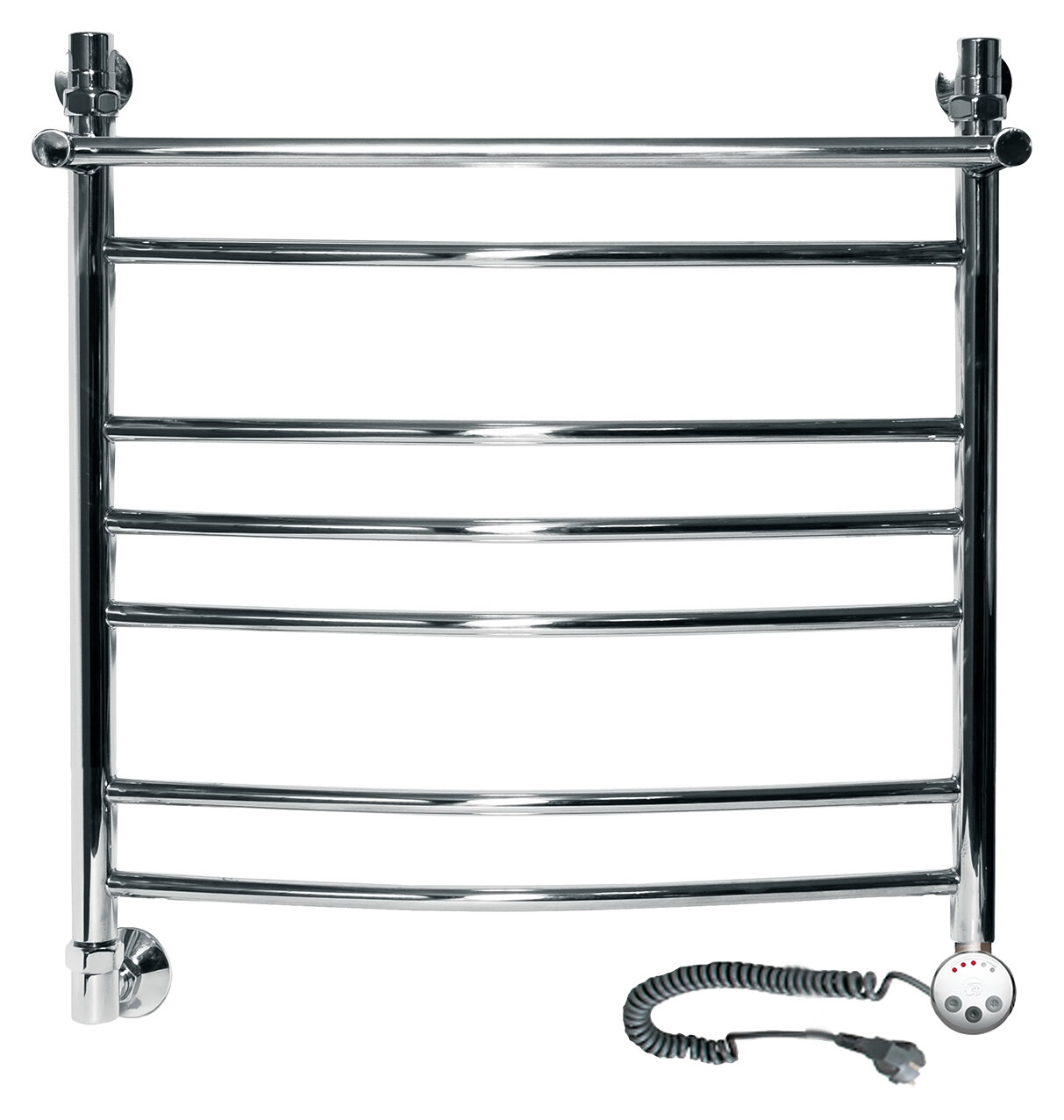 Изображение товара Электрический полотенцесушитель Ника Arc ЛД (г2), 60x67 см, с полкой и терморегулятором