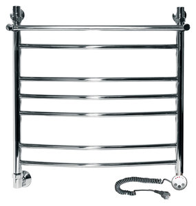 Изображение товара Полотенцесушитель электрический Ника Arc ЛД (г2), высота 60 см, ширина 67 см, с полкой и терморегулятором