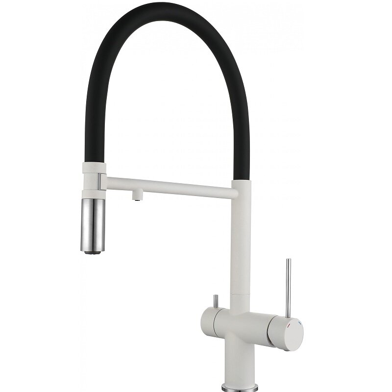 Изображение товара Смеситель Rivelato Adria Brina Cromo для кухонной мойки с подключением к фильтру