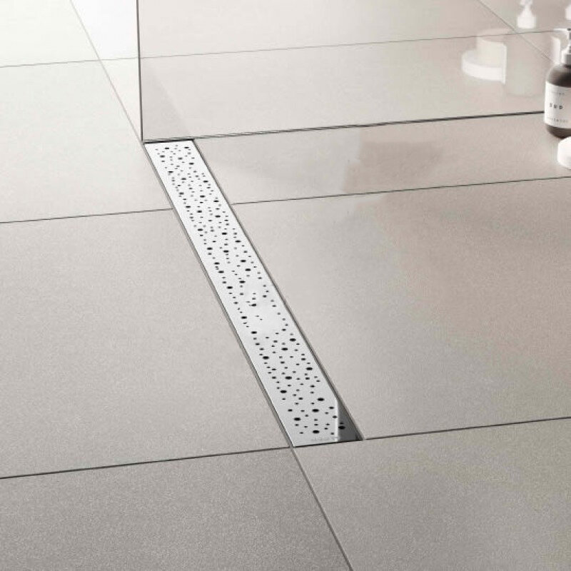 Изображение товара Дренажный канал AlcaPlast APZ11-850L с решеткой Antivandal