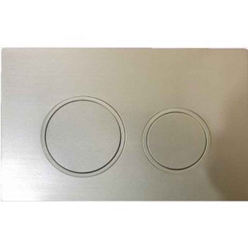 Изображение товара Клавиша смыва SinteSi SIN-FB-XRWS-502 двухрежимная, вороненая сталь, gunmetal