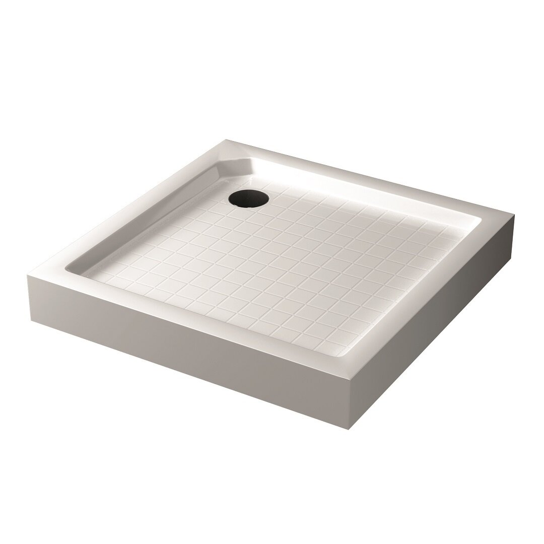 Изображение товара Душевой поддон RGW SMC-W 57350188-01, 80 х 80 см, квадрат, стеклопластик, цвет белый Изображение товара Душевой поддон RGW SMC-W 57350188-01, 80 х 80 см, квадрат, стеклопластик, цвет белый