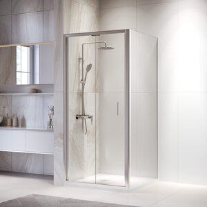 Изображение товара Душевой уголок RGW PA-132 (PA-21+Z-050-5) Passage 060813288-11, 80 х 80 см, стекло прозрачное, профиль хром