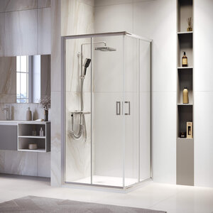 Изображение товара Душевой уголок RGW PA-39 Passage 03083988-11, 80 х 80 см, стекло прозрачное, профиль хром