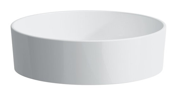 Изображение товара Рукомойник Laufen Kartell 8 1233 1 000 112 1 угловая раковина из фарфора белая