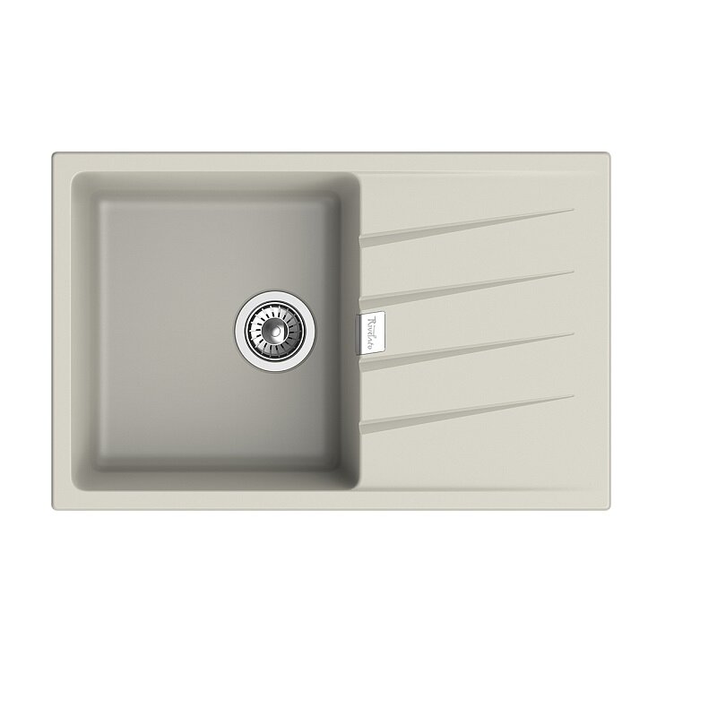 Изображение товара Кухонная мойка Rivelato Raum RM-78 топаз 78x50 см кварц матовая Изображение товара Кухонная мойка Rivelato Raum RM-78 топаз 78x50 см кварц матовая