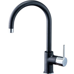 Изображение товара Смеситель Rivelato Orta 9021208 для кухонной мойки антрацит/хром