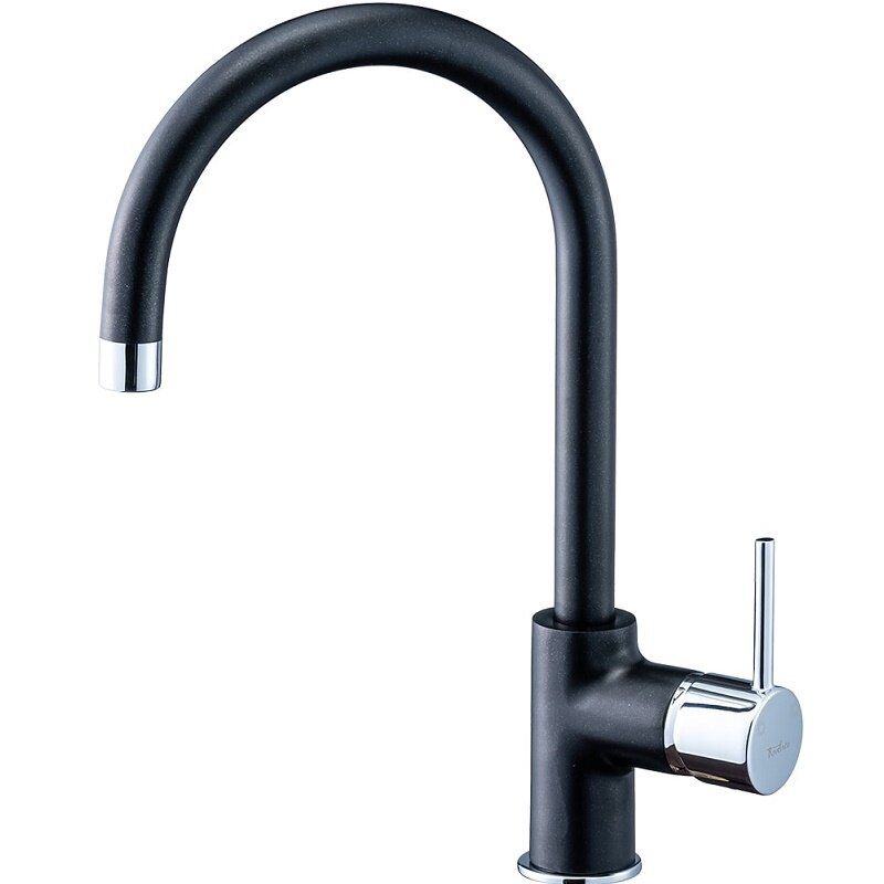 Изображение товара Смеситель Rivelato Orta 9021208 antracite cromo для кухонной мойки, цвет антрацит/хром Изображение товара Смеситель Rivelato Orta 9021208 antracite cromo для кухонной мойки, цвет антрацит/хром