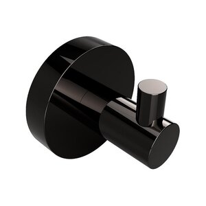 Изображение товара Крючок Bemeta Hematit 159106022 антрацит глянец настенный латунь