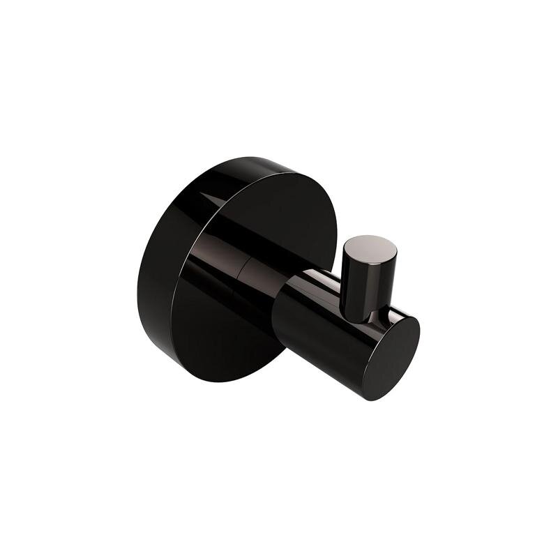 Изображение товара Крючок Bemeta Hematit 159106022, одинарный, антрацит глянцевый