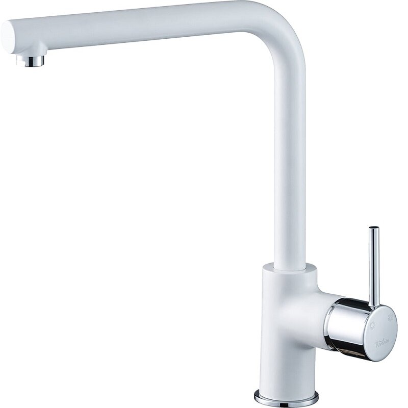 Изображение товара Кухонный смеситель Rivelato Vico 9021601 brina cromo для мойки италия