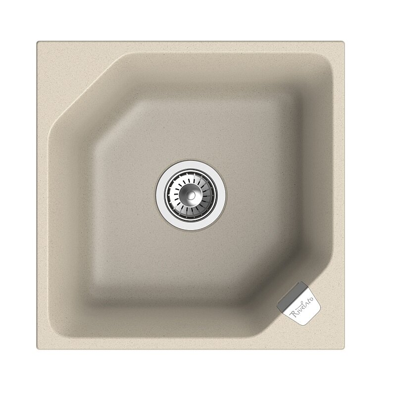 Изображение товара Кухонная мойка Rivelato Locus LS-50 beige scuro, 50 x 50 см, кварц, цвет темно-бежевый Изображение товара Кухонная мойка Rivelato Locus LS-50 beige scuro, 50 x 50 см, кварц, цвет темно-бежевый
