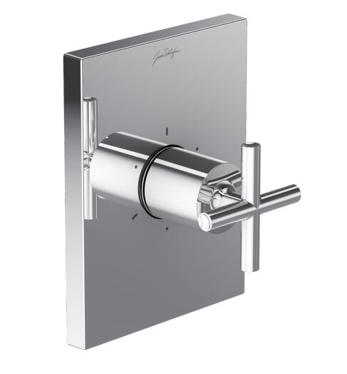 Изображение товара Переключатель потоков Jacob Delafon Classic на три потребителя хром E75415-CP