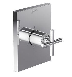 Изображение товара Переключатель потоков Jacob Delafon Classic E75415-CP на три потребителя, хром