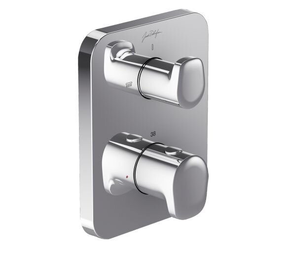 Изображение товара Термостатический смеситель Jacob Delafon Hybrid для ванны и душа, хром