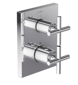 Изображение товара Смеситель термостатический Jacob Delafon Modulo E75388-CP, для душа, внешняя часть