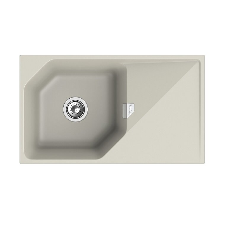 Изображение товара Кухонная мойка Rivelato Locus LS-85 топаз кварц матовая Россия
