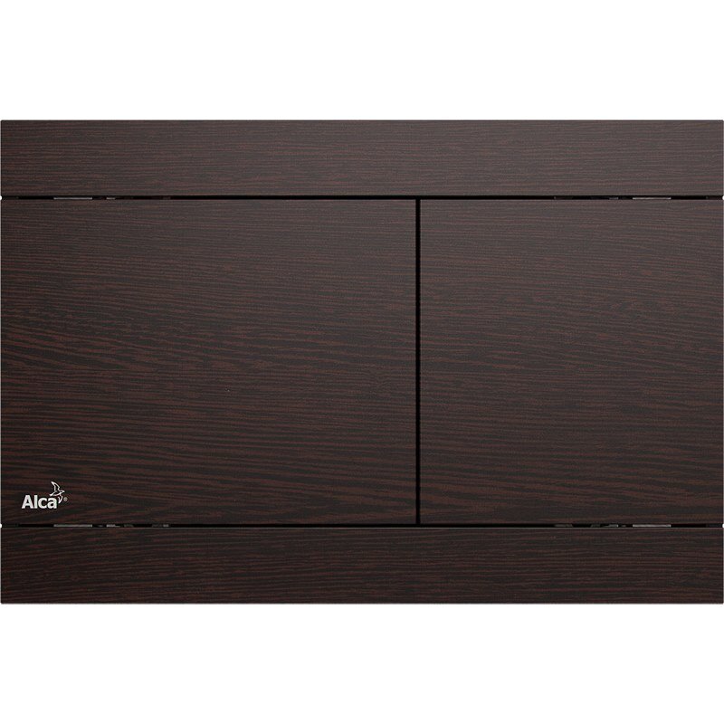 Изображение товара Клавиша смыва AlcaPlast Fun Wenge для унитаза с механическим и пневматическим механизмом
