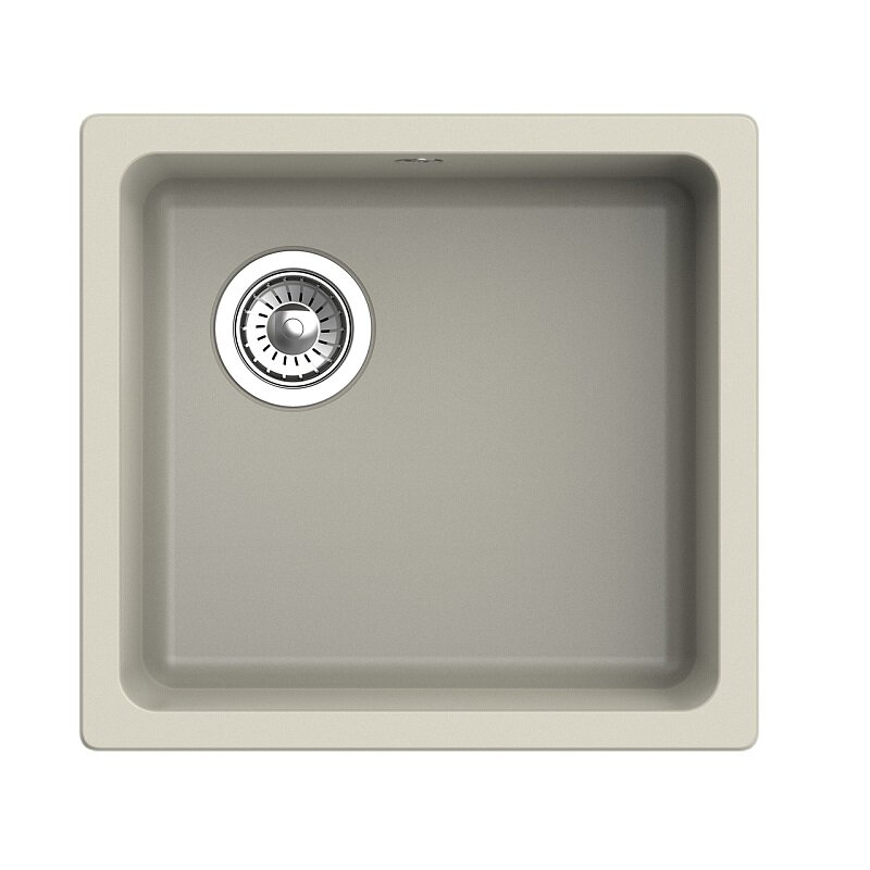 Изображение товара Кухонная мойка Rivelato Berkana BK-45 topazio 48,5x45,5 см кварц Россия Изображение товара Кухонная мойка Rivelato Berkana BK-45 topazio 48,5x45,5 см кварц Россия