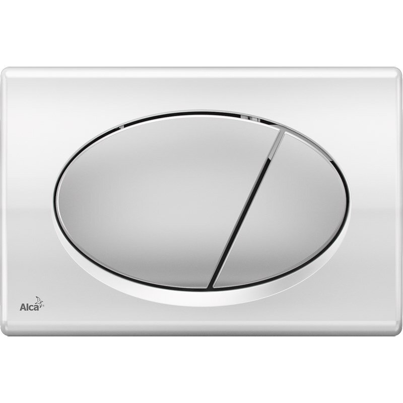 Изображение товара Клавиша смыва AlcaPlast M73 в хроме матовом и глянцевом исполнении