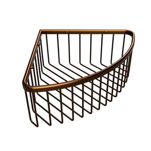 Изображение товара Полка угловая Bemeta Amber 155208312, 26.5 см, PVD-покрытие, медное золото матовое