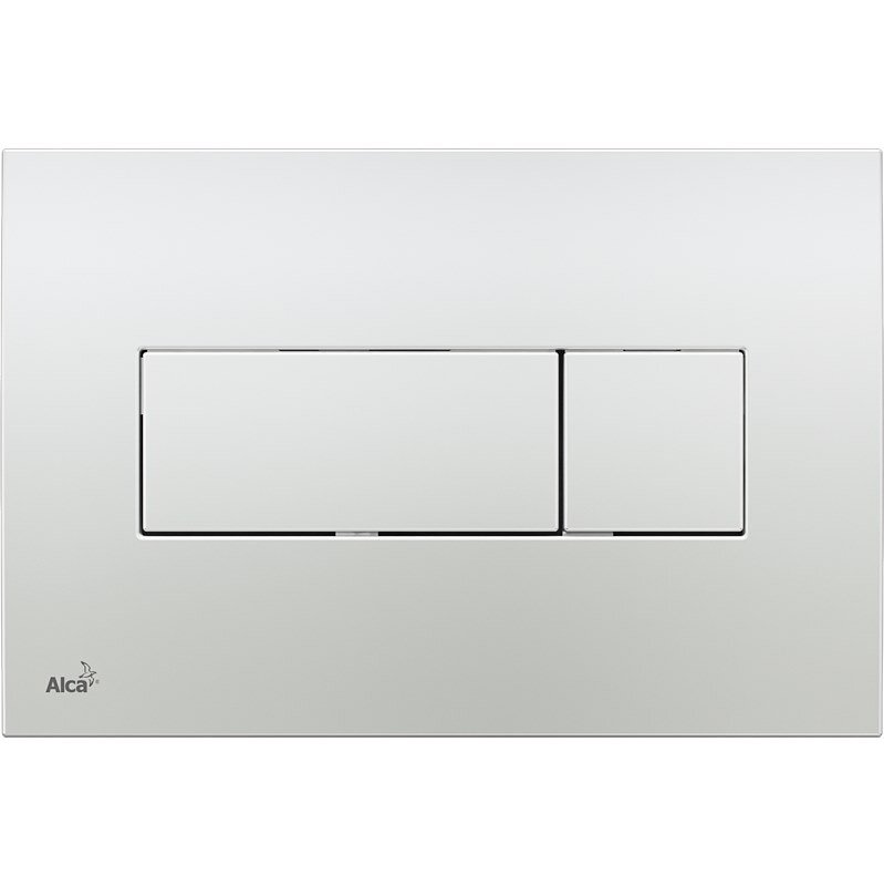 Изображение товара Клавиша смыва AlcaPlast M371 хром глянцевый для унитаза с системой двойного слива