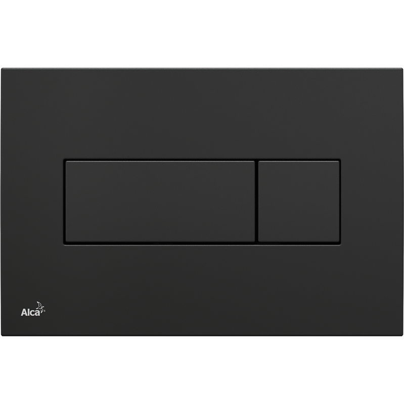 Изображение товара Клавиша смыва AlcaPlast M378 черная для унитаза и биде