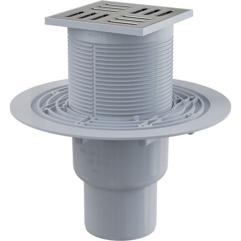 Изображение товара Душевой трап AlcaPlast APV201 из нержавеющей стали для ванной и душа