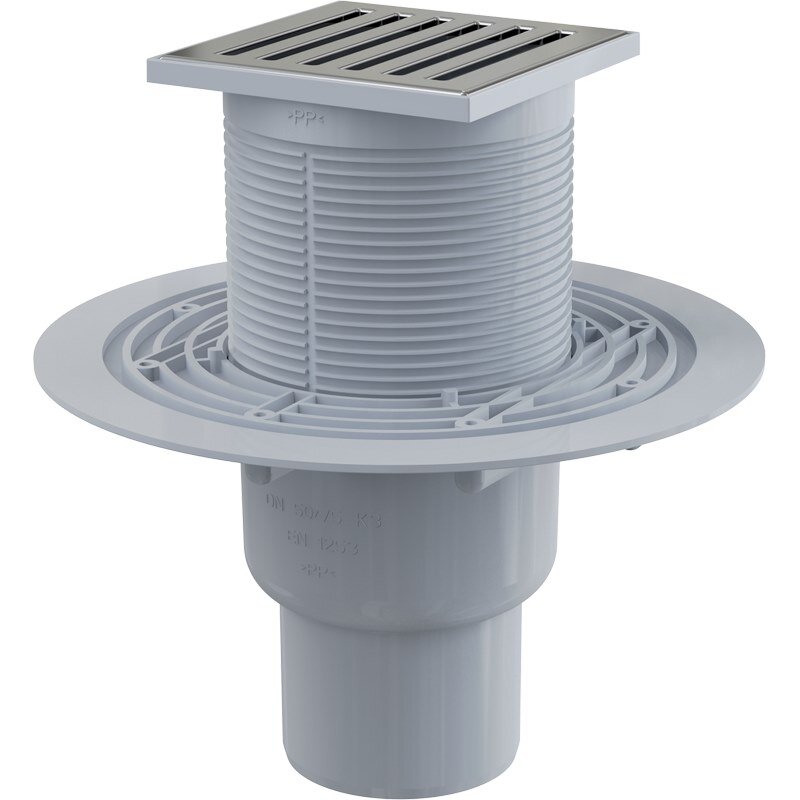 Изображение товара Душевой трап AlcaPlast APV203 с прямой подводкой и решеткой