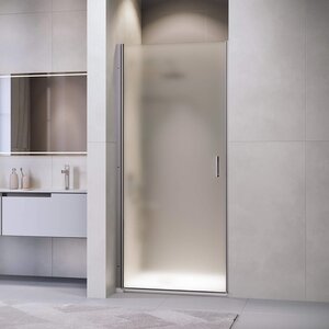 Изображение товара Душевая дверь RGW Leipzig LE-003Gr 700, 351200307-210, 70 см, стекло матовое-сатинат, профиль серый