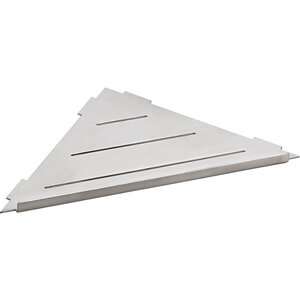 Изображение товара Угловая полка Bemeta Cytro 101302435 хром матовая из нержавеющей стали