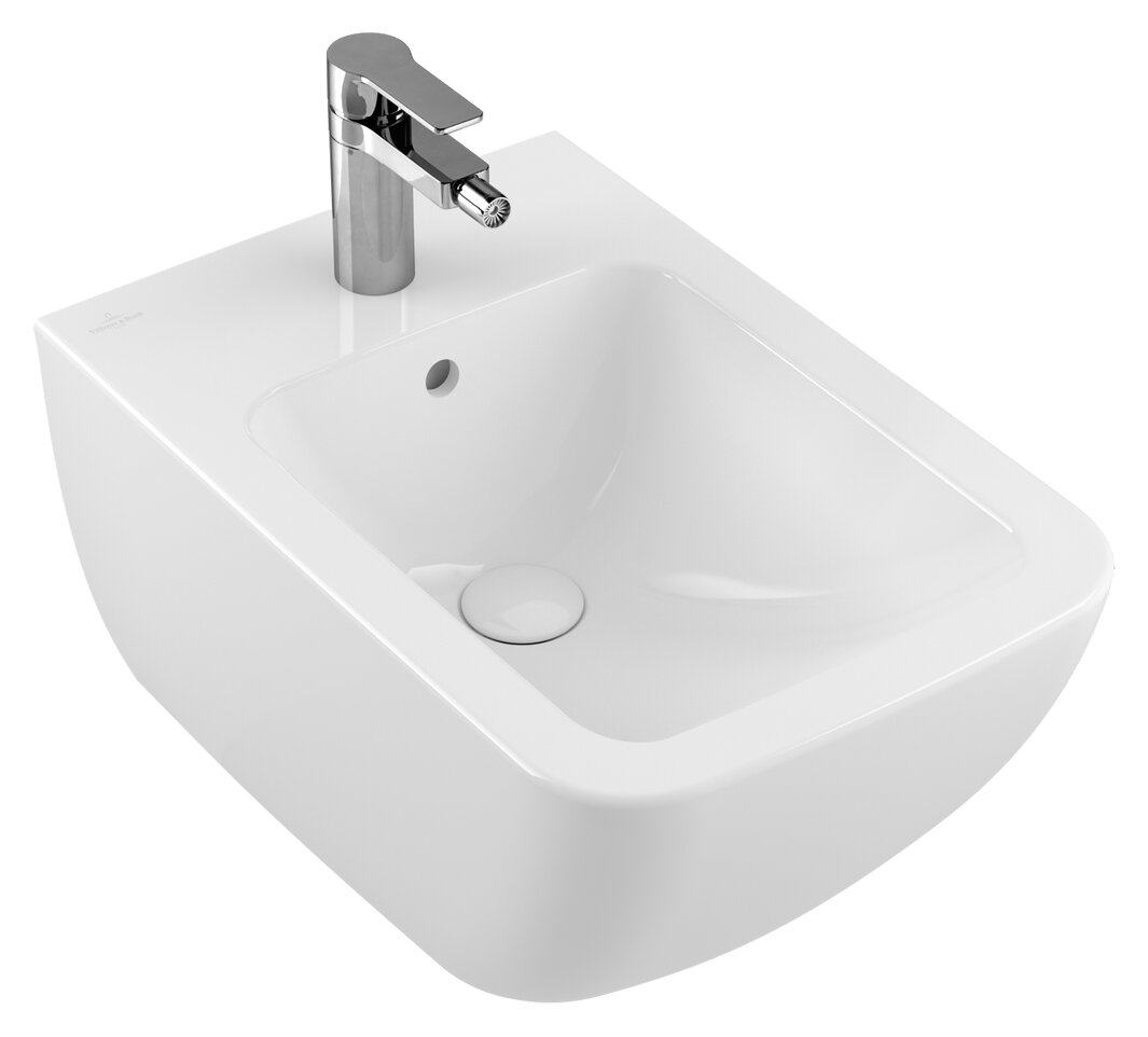 Изображение товара Биде Villeroy&Boch Venticello 4411 00R1, подвесное, альпийский белый Изображение товара Биде Villeroy&Boch Venticello 4411 00R1, подвесное, альпийский белый