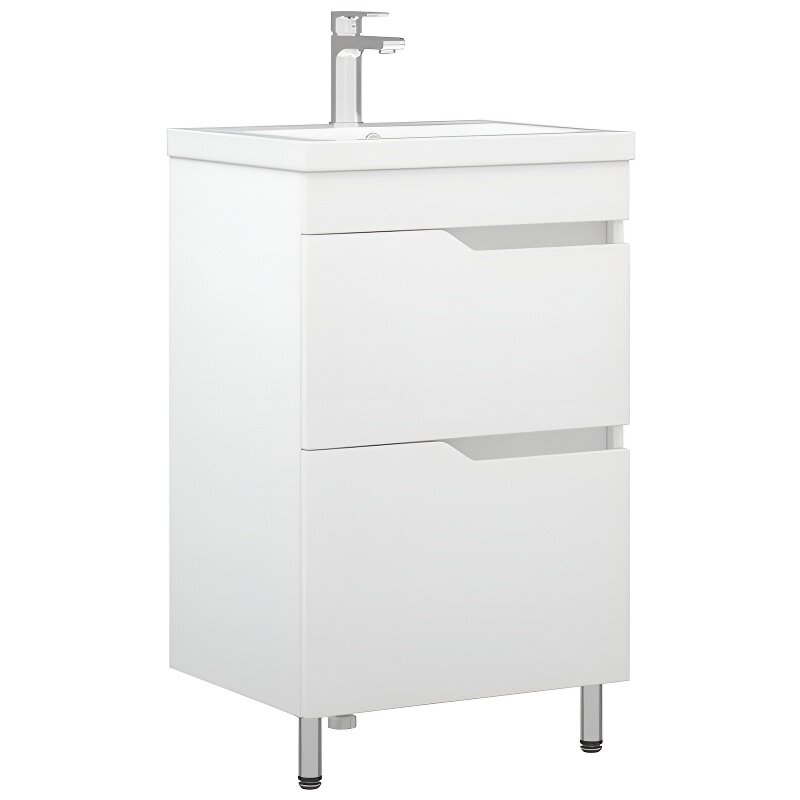 Изображение товара Тумба под раковину Corozo Теона 50 Z2 SD-00001511, 50 см, напольная, белая