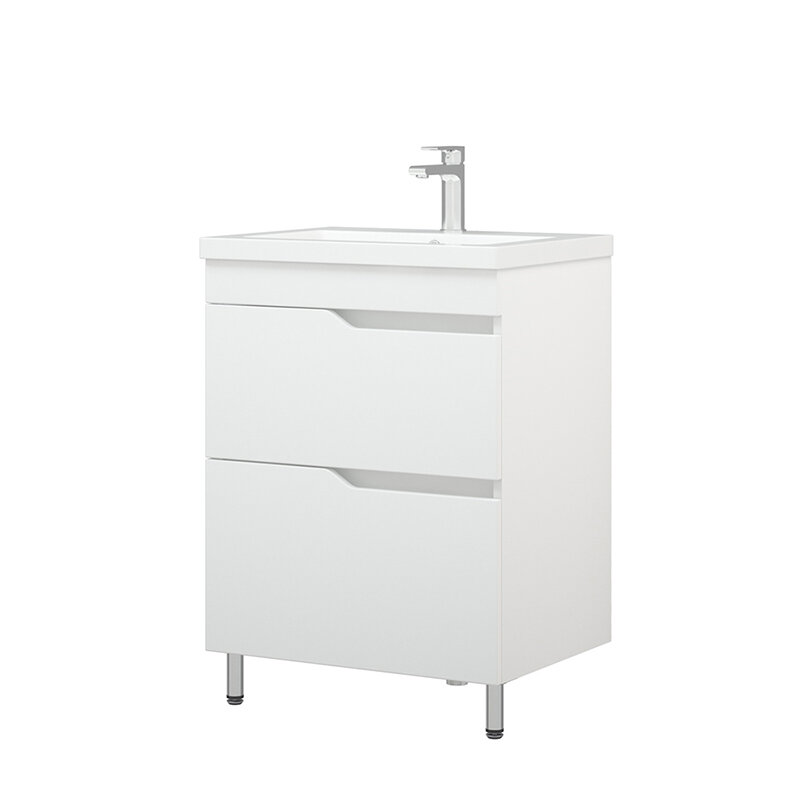 Изображение товара Тумба под раковину Corozo Теона 60 см белая