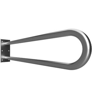 Изображение товара Поручень Bemeta Help 301102042 86.6 см хром матовый для ванной и коридора